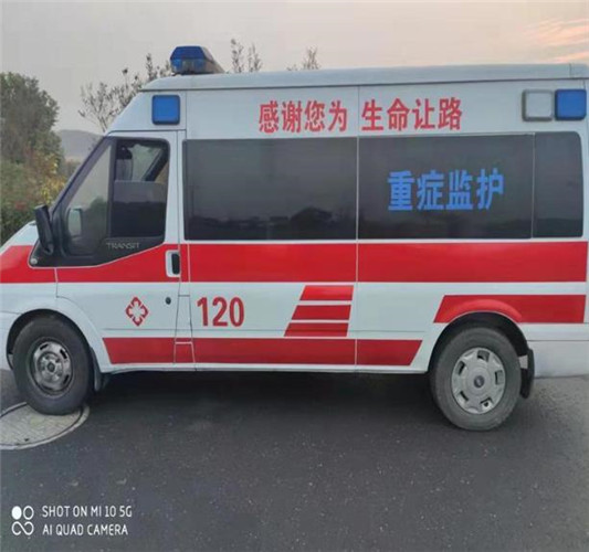 蓬安救护车出租服务案例3